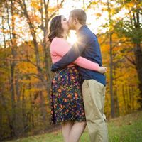 What did your fiance wear for engagement photos?
