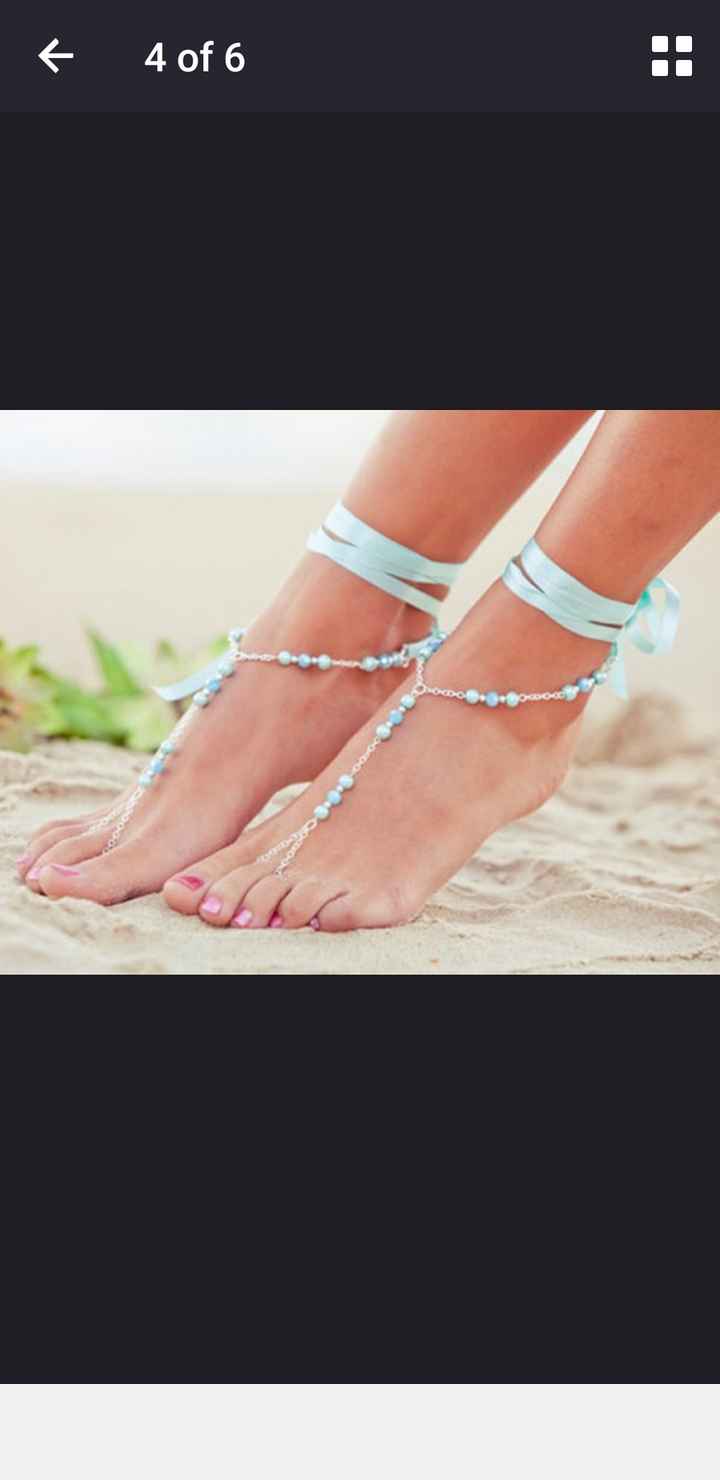 Beach wedding shoes - 1