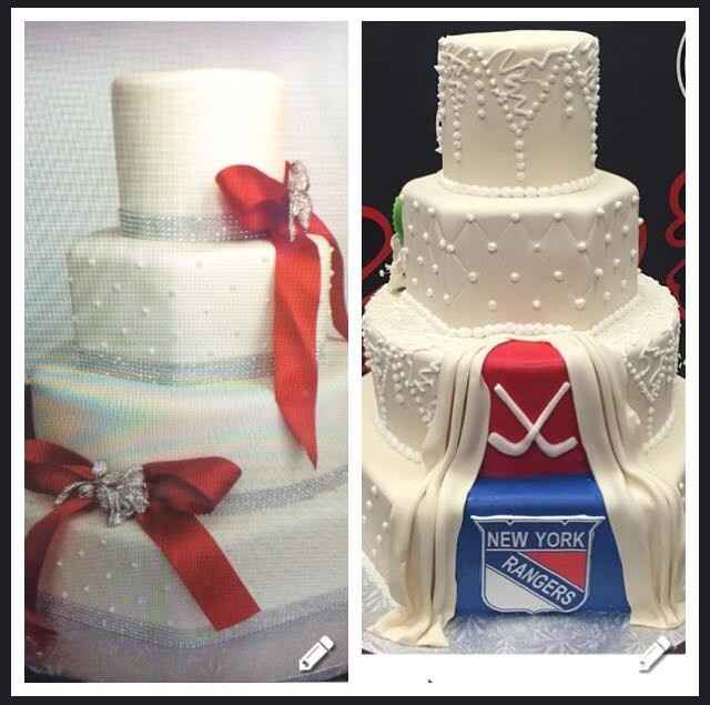 Designed the cake !!