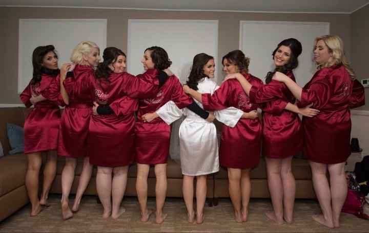 Bridesmaid robes