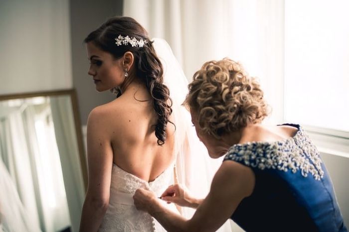 Let's see your hair do for the wedding