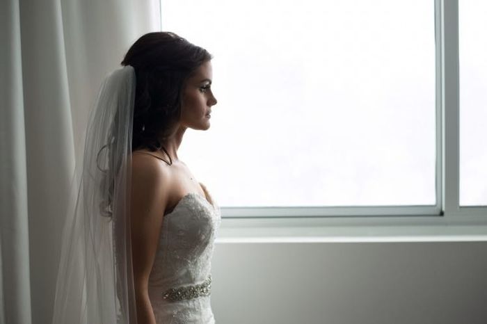 Half Up - Half Down Hair Accessories with Veil?