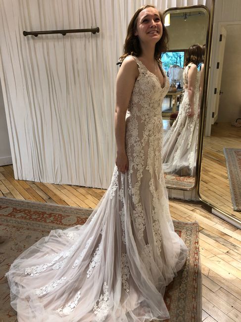 Let's see those dresses. 1