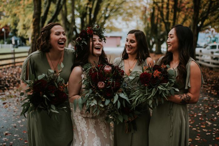 What does your bridesmaids dresses look like? 3