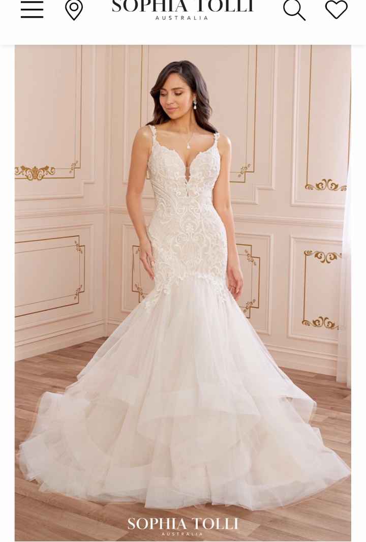 Sophia Tolli y22055 dress - 1