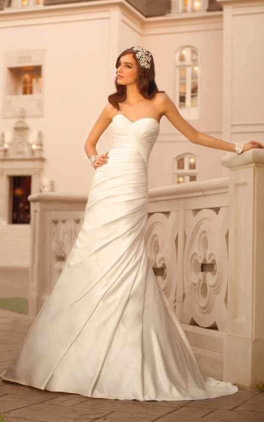 Satin Wedding Dress