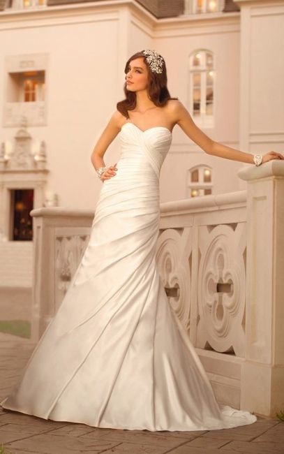 Satin Wedding Dress