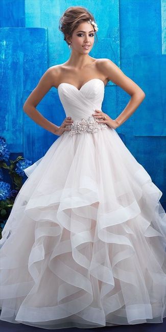 Just started dress shopping - 2 styles?