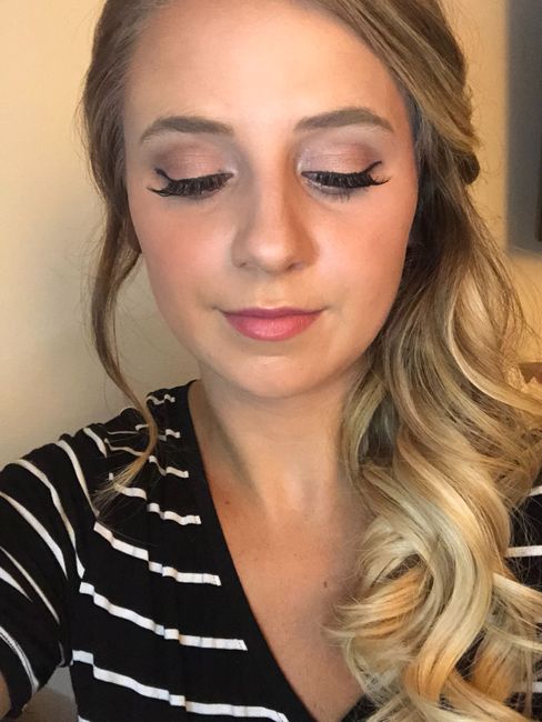 Hair/makeup Trial Feedback...kinda hate it - 5