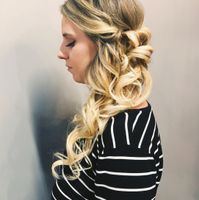 Hair/makeup Trial Feedback...kinda hate it - 1