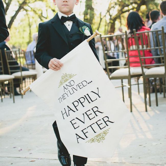 Ring Bearer Sign (need Ideas!) - 1