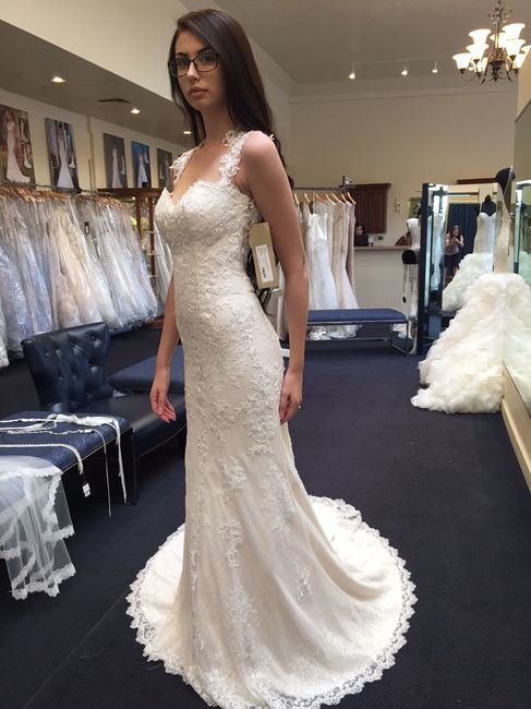 I said yes to the dress!