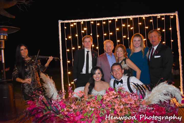 Sweetheart table focal point - 1