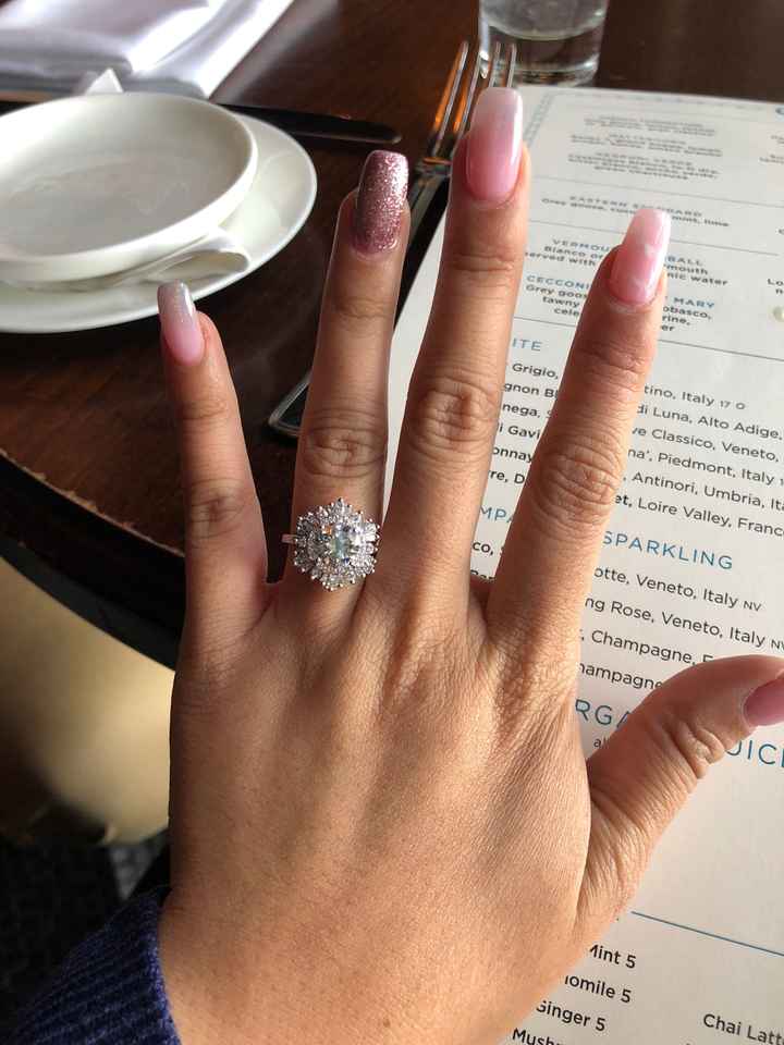 i want to see everyones rings. - 1