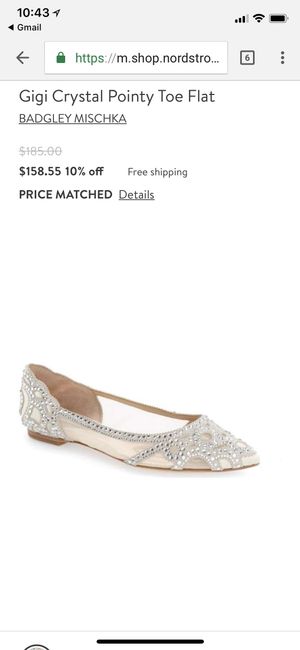  Badgley Mischka Wedding Shoes - Painful?! - 1