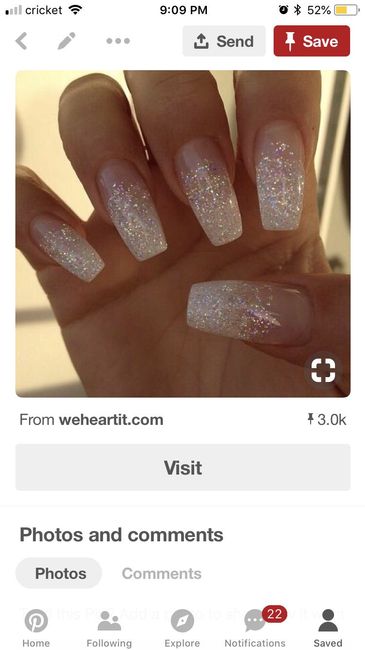 Lets see your wedding nails! - 1