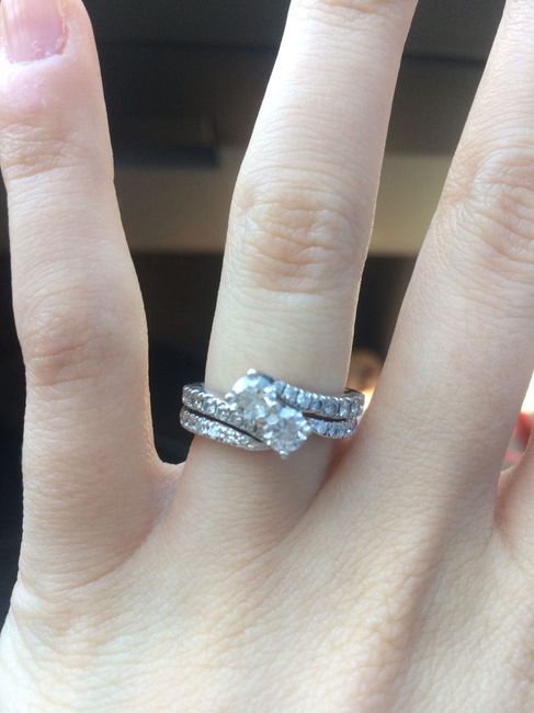 Wedding band arrived!