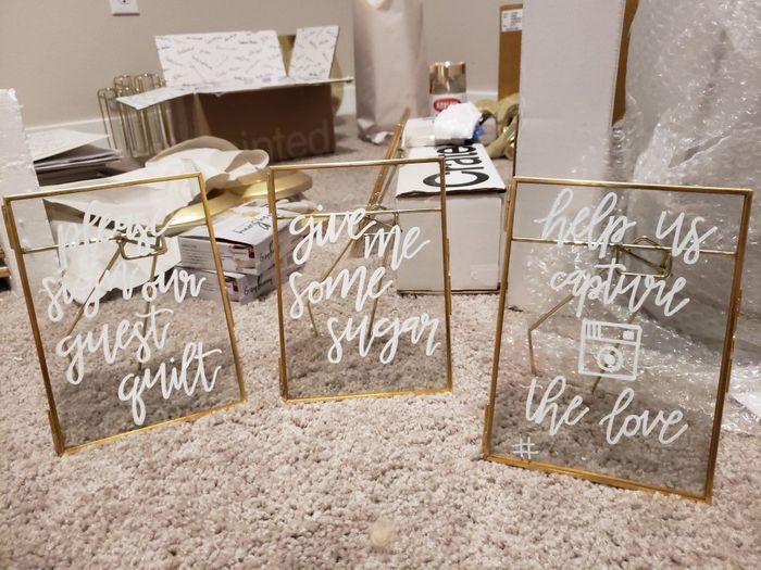 diy Signs for the wedding - 3