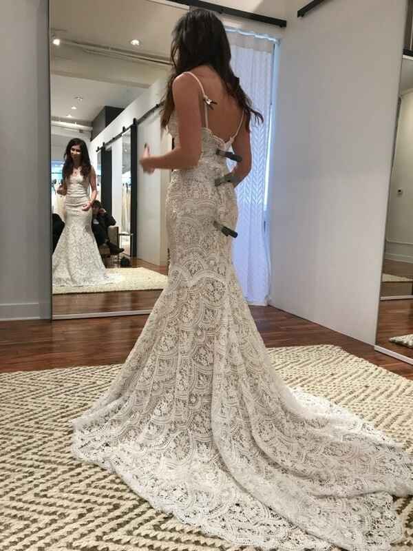 Who else loves lace?  Show off your lace dresses and/or veils! - 1