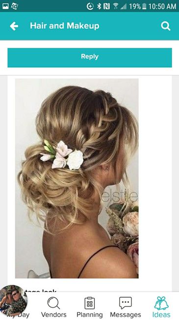 Wedding day hair - 2