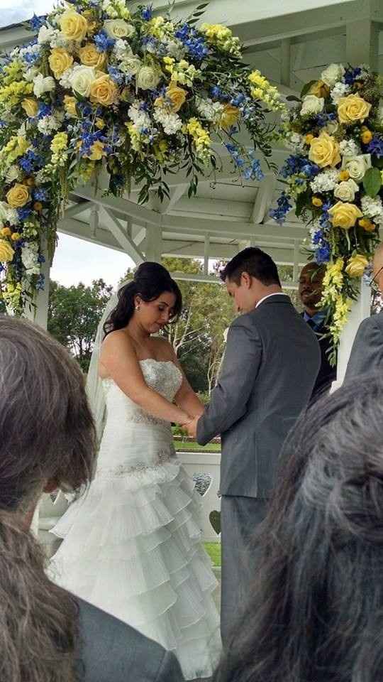 BAM! I'm a wife! (pics included)