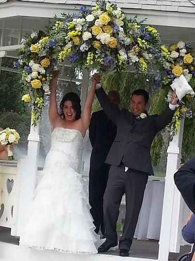 BAM! I'm a wife! (pics included)