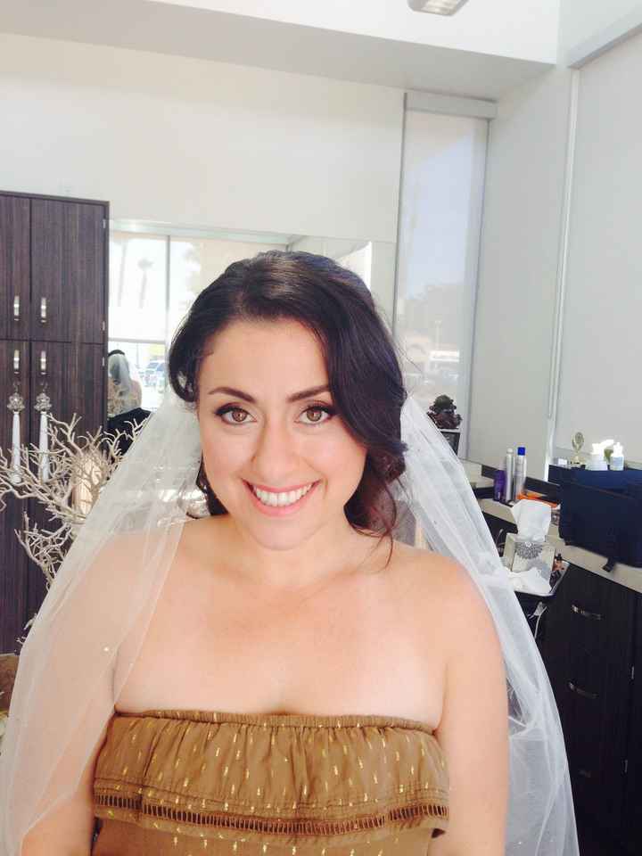 Hair and Makeup trial round 2