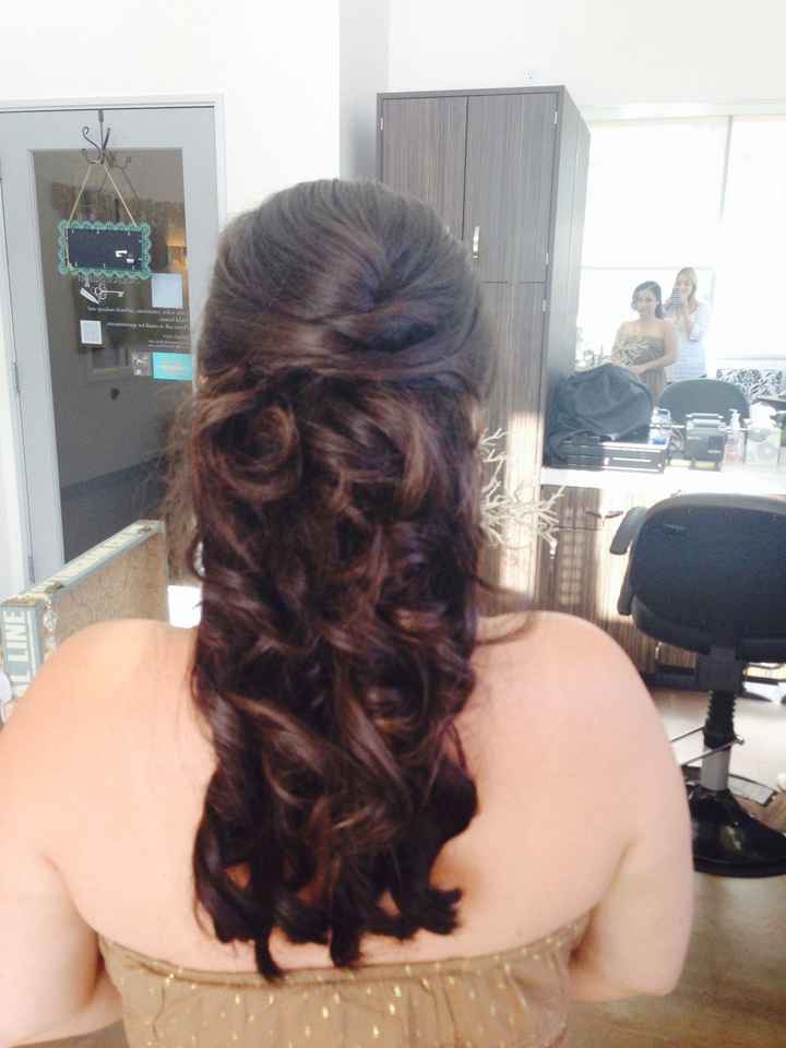 Hair and Makeup trial round 2