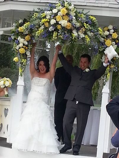 BAM! I'm a wife! (pics included)