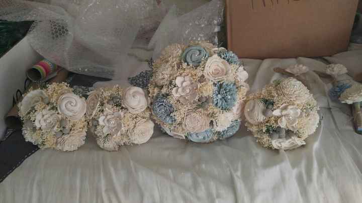 My bouquets are here!