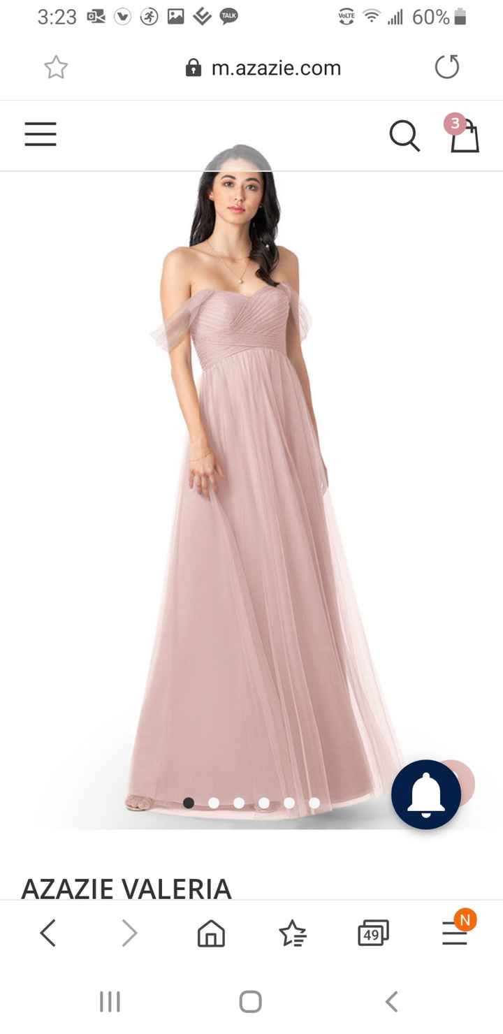 Bridesmaid dress- does this look like wedding dress? - 1