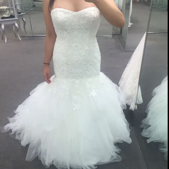 First visit in David's Bridal