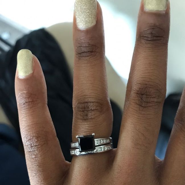 Show me the wedding bands....