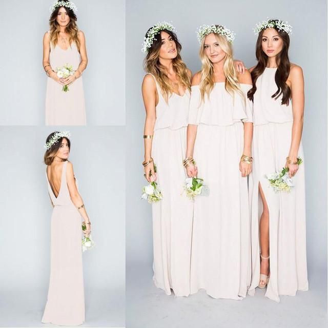 Bridesmaid colors & guest attire for a champagne & ivory wedding dress? 4