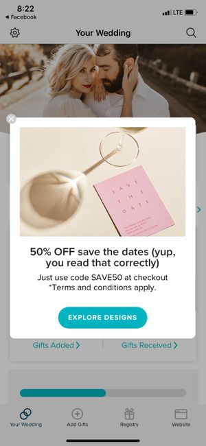 50% off save the dates! - 1