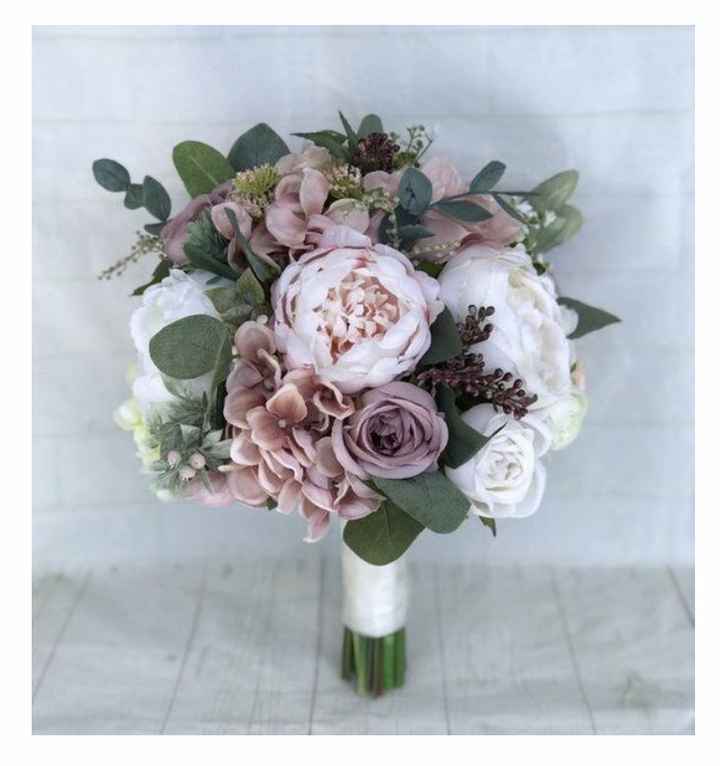 White or colorful bridal bouquet? - 2