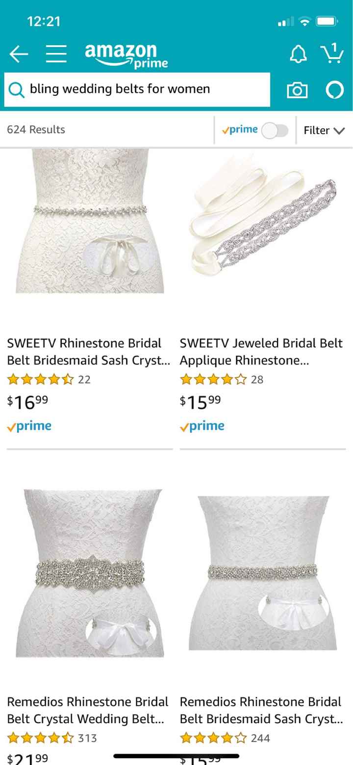 Adding to my wedding dress - 1