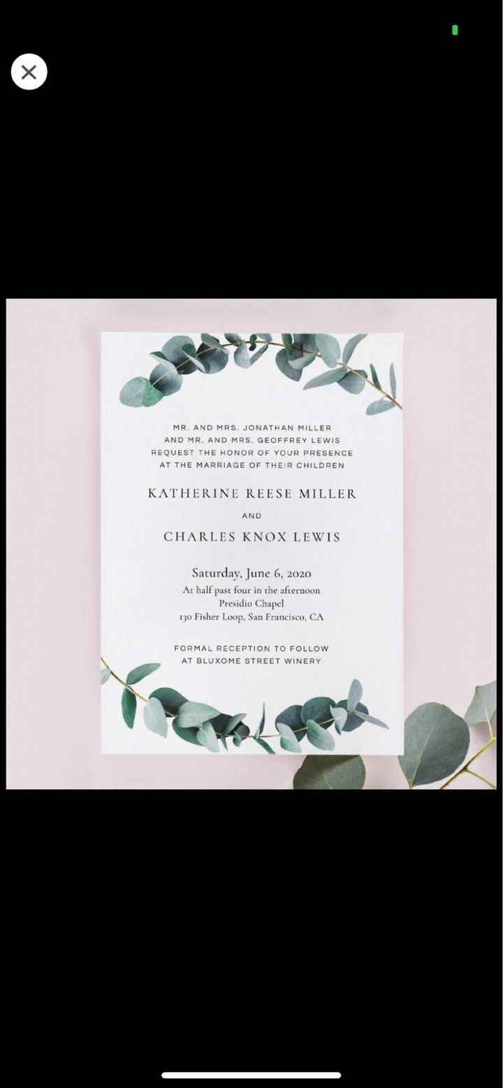 Divorced parents on invitation - 1