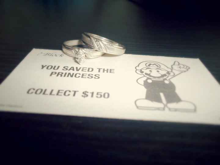 Show me your RING...engagement and/or wedding band :)