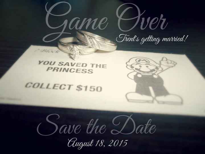 Show me your Save the Dates!