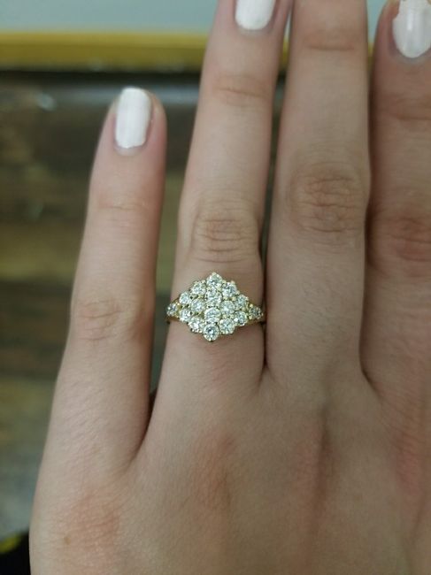 Who else received an heirloom ring?