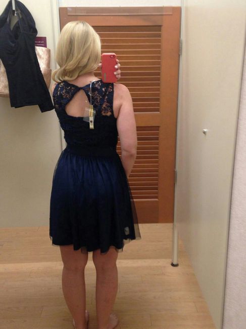 Said yes to the bridesmaid dress, and scored!