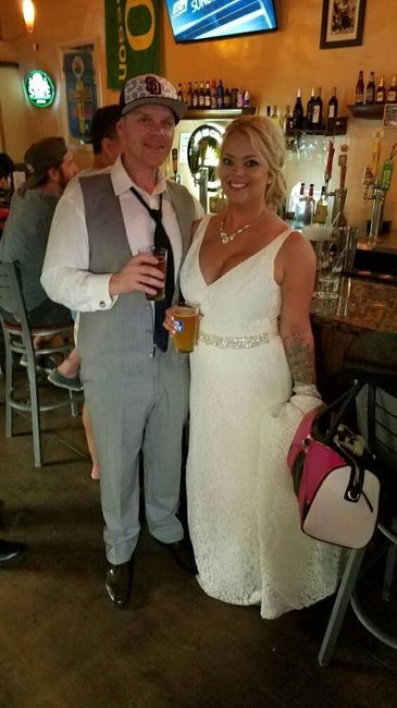 To all the ladies who have already had their wedding.....