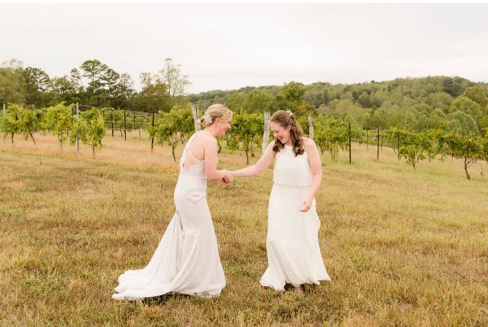 Favorite wedding day picture 1