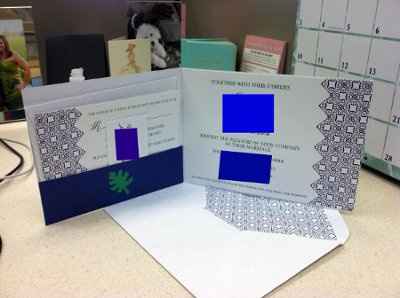 My DIY Save-the-Dates and Invites! *pics*!!!