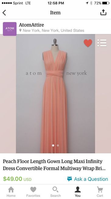 Show me your bridesmaid dresses!!