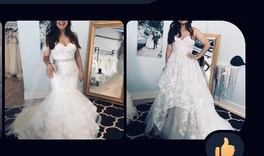 2 wedding dresses for micro wedding ? 1