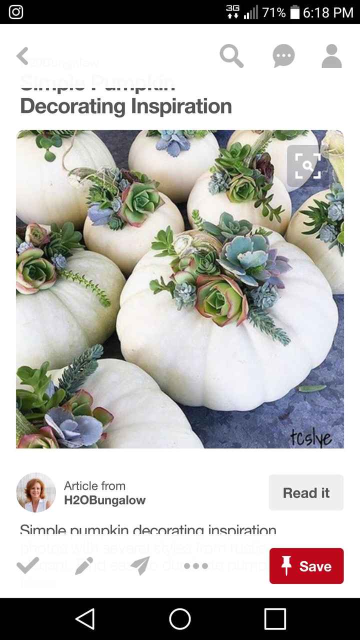 My first attempt at my DIY Centerpieces!