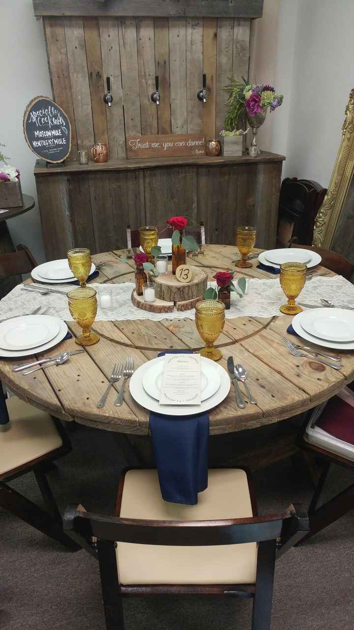 FINALLY! Table & Centerpiece Design Complete!