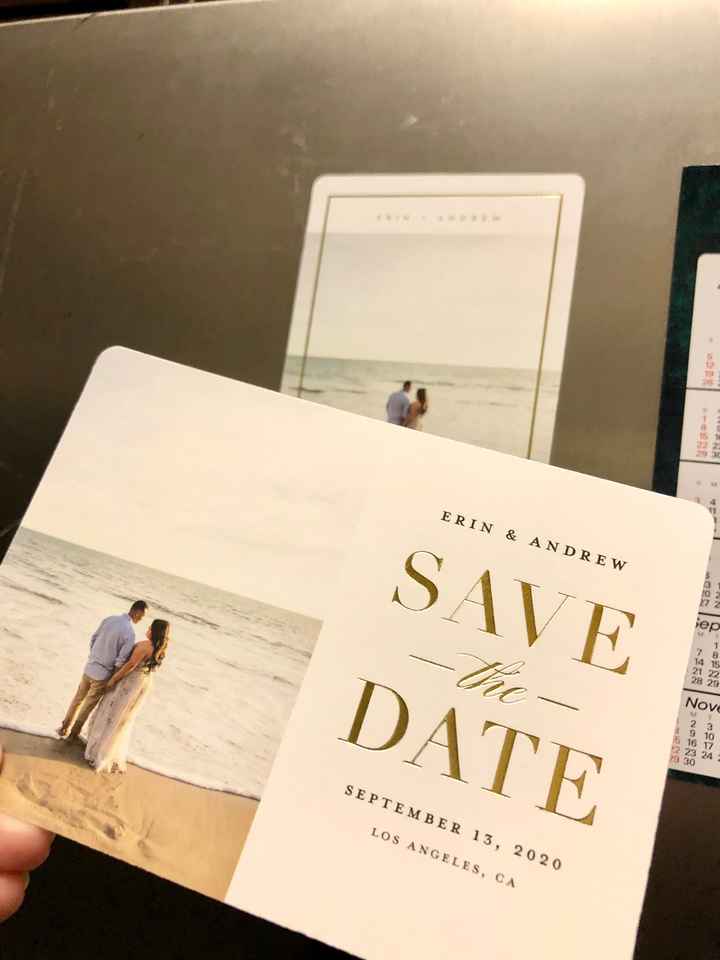 Save the Date Magnets - 1
